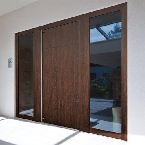 Foto Holz-Alu-Haustüren